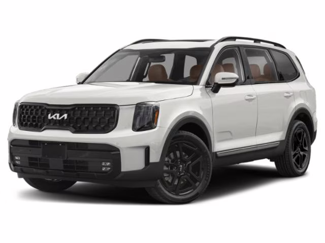 2025 Glacial White Pearl Kia Telluride SX X-Line AWD SUV