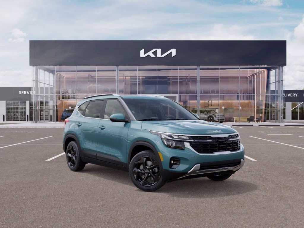 2026 Pluton Blue Kia Seltos EX AWD SUV