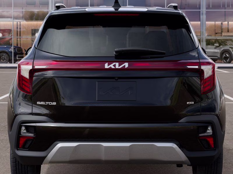 2026 Fusion Black Kia Seltos S AWD SUV