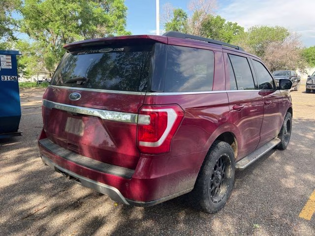 2018 Red Metallic Ford Expedition XLT 4X4 SUV