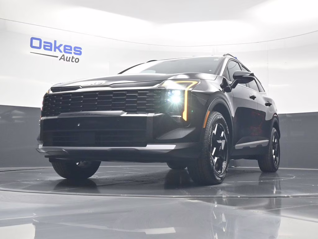 2026 Ebony Black Kia Sportage EX AWD SUV