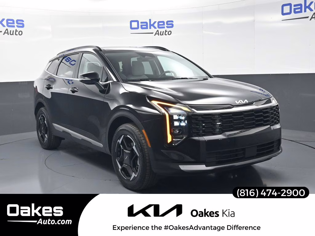 2026 Ebony Black Kia Sportage EX SUV