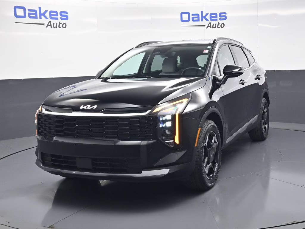 2026 Ebony Black Kia Sportage EX AWD SUV