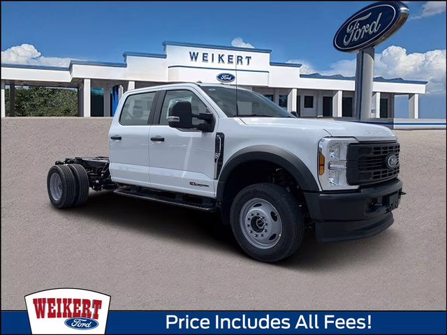 2026 Oxford White Ford Super Duty F-450 DRW XL 4X4 Chassis