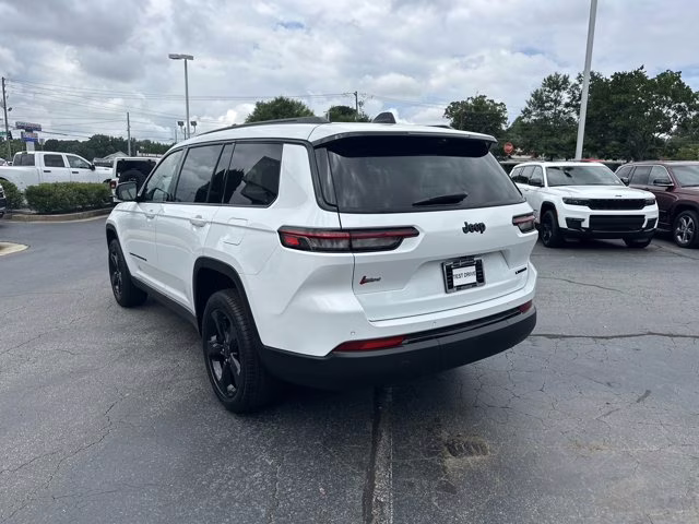 2025 Bright White Clearcoat Jeep Grand Cherokee L Limited RWD SUV