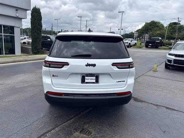 2025 Bright White Clearcoat Jeep Grand Cherokee L Limited RWD SUV