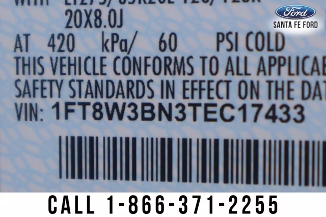 2026 White Ford Super Duty F-350 SRW XLT 4X4 Truck