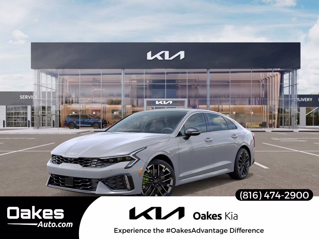 2026 Wolf Gray Kia K5 GT FWD Sedan