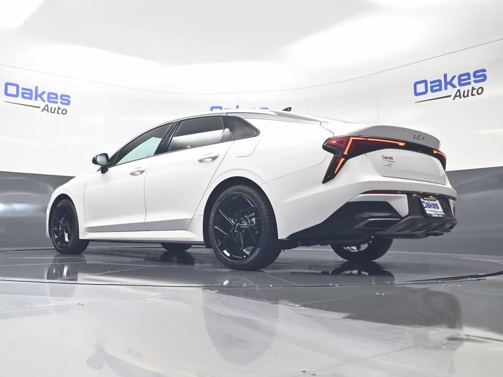 2026 Snow White Pearl Kia K5 GT-Line AWD Sedan