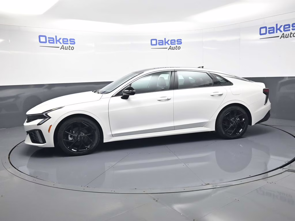 2026 Snow White Pearl Kia K5 GT-Line AWD Sedan