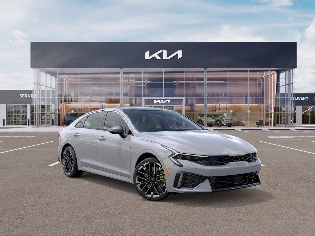 2026 Wolf Gray Kia K5 GT FWD Sedan
