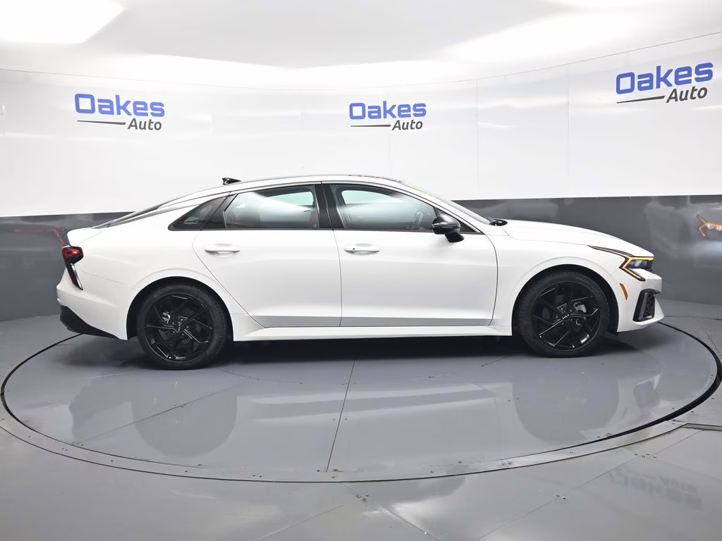 2026 Snow White Pearl Kia K5 GT-Line AWD Sedan