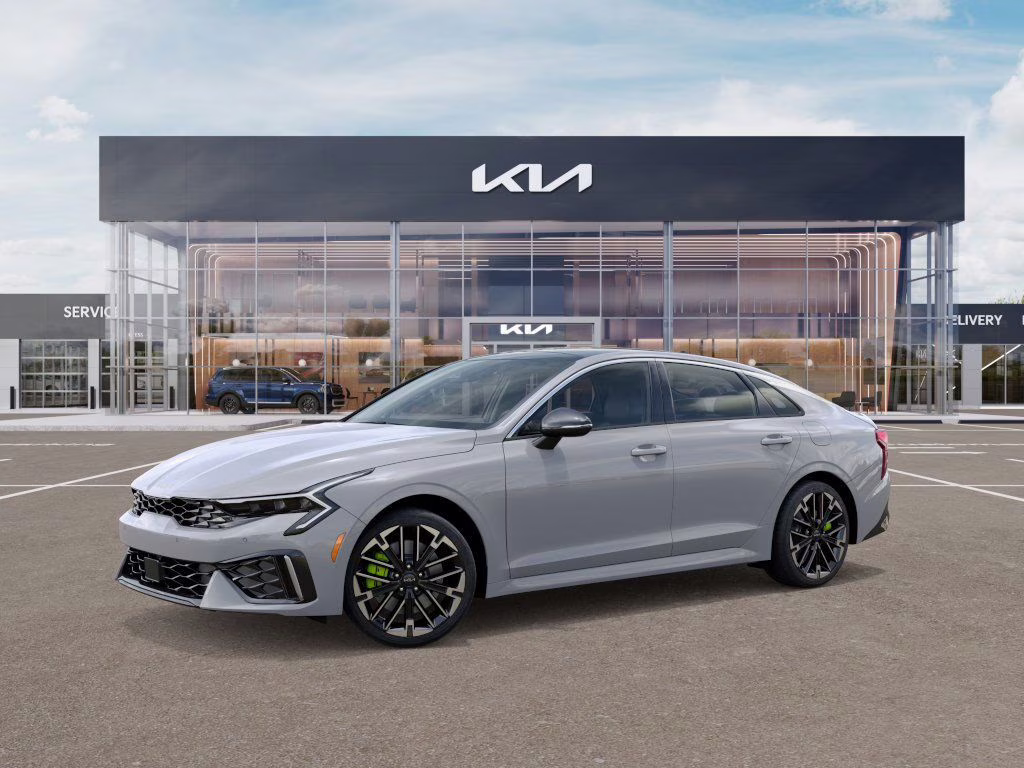 2026 Wolf Gray Kia K5 GT FWD Sedan