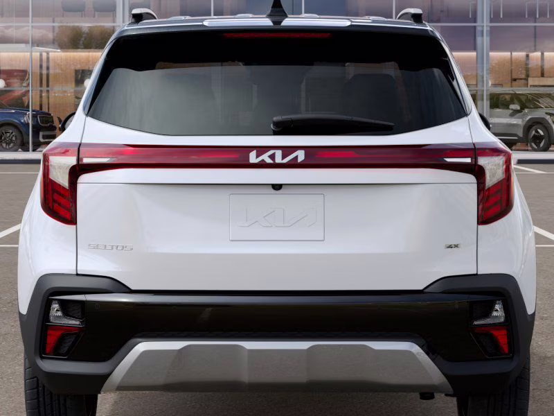 2026 Clear White/Black Roof Kia Seltos S AWD SUV