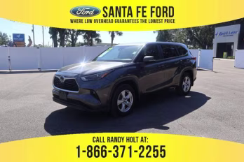2023 Gray Toyota Highlander PLATINUM AWD SUV