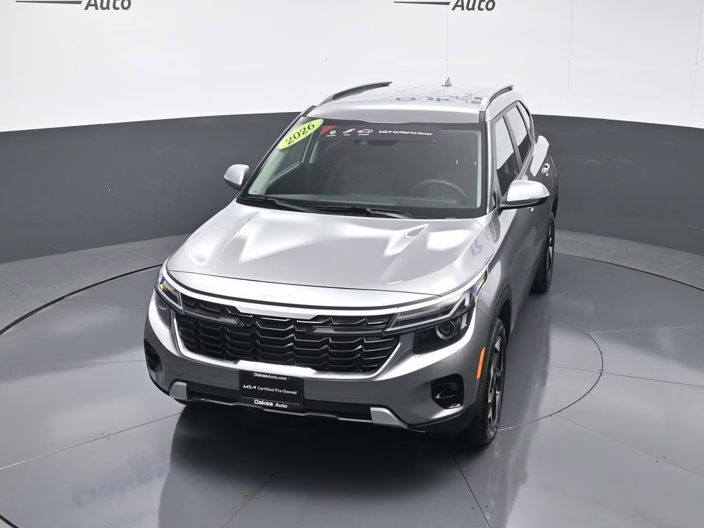 2026 Steel Gray Kia Seltos S AWD SUV