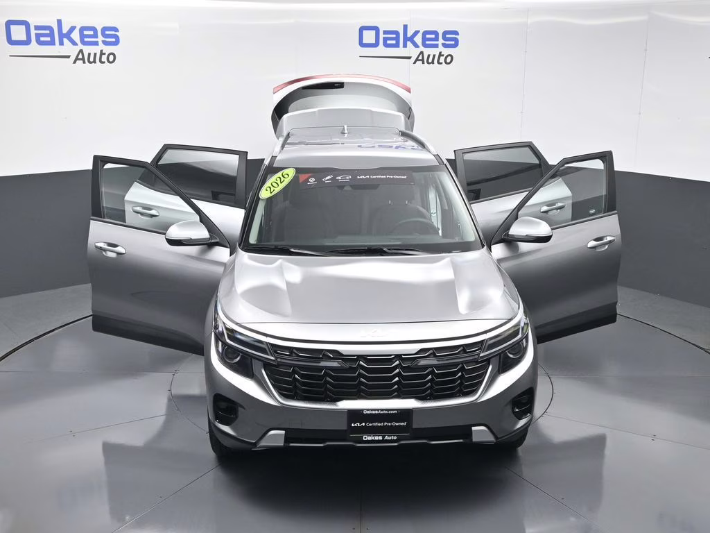 2026 Steel Gray Kia Seltos S AWD SUV