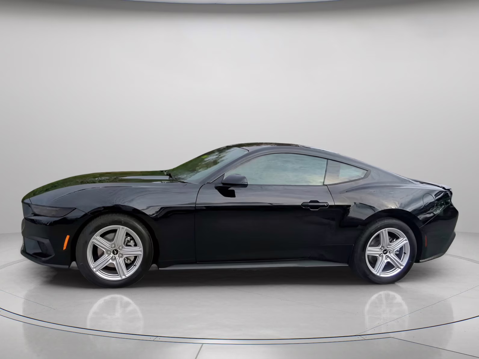 2026 Shadow Black Ford Mustang EcoBoost Premium RWD Coupe