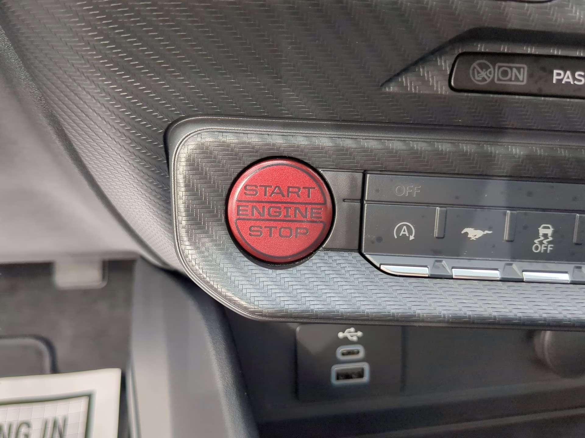 2026 Shadow Black Ford Mustang EcoBoost Premium RWD Coupe