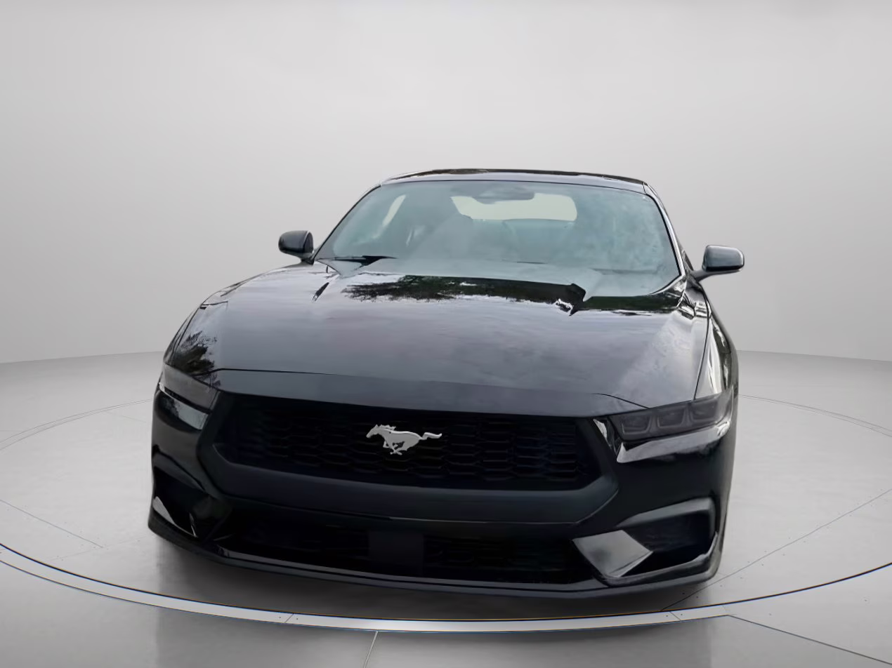 2026 Shadow Black Ford Mustang EcoBoost Premium RWD Coupe