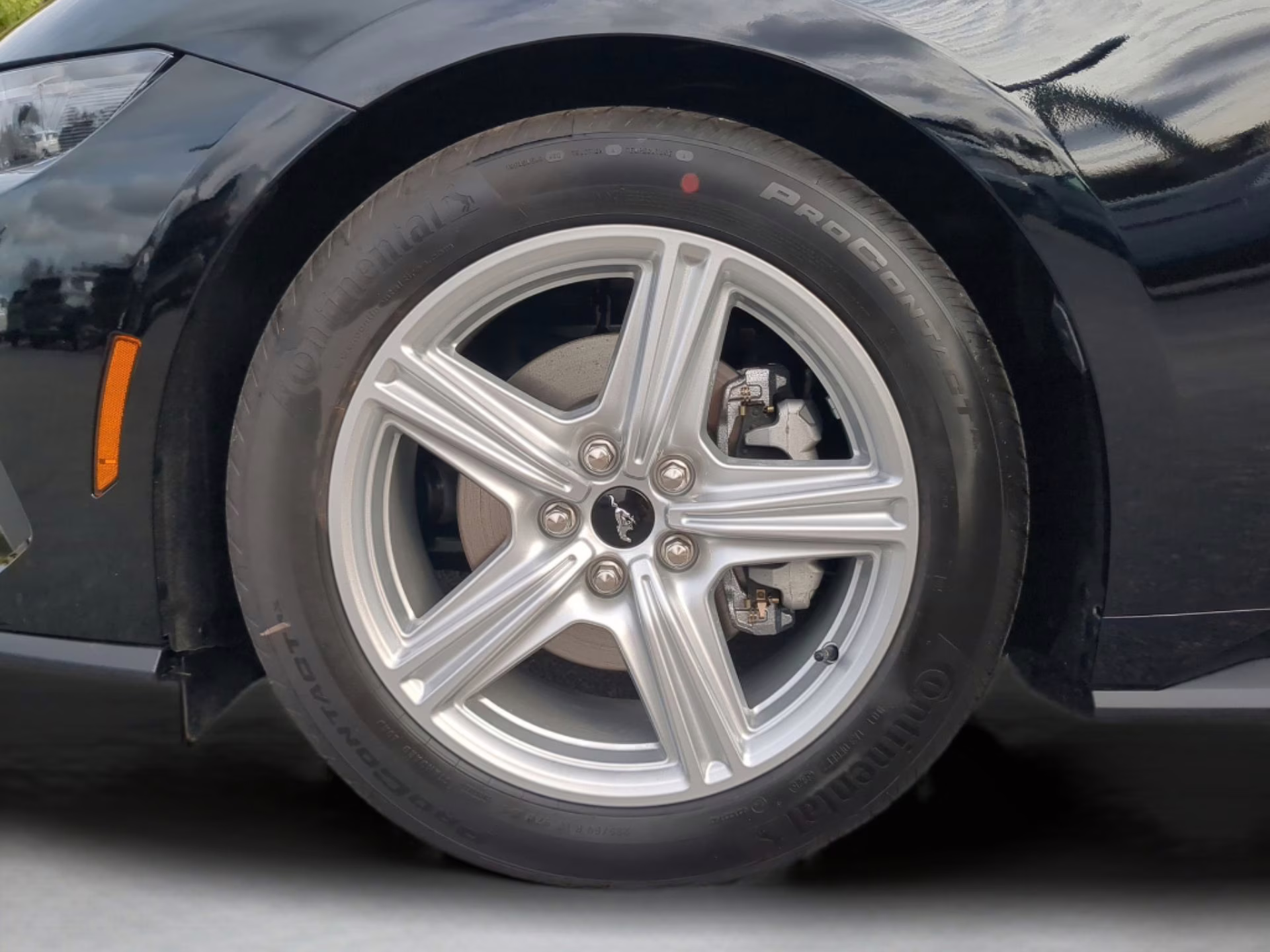 2026 Shadow Black Ford Mustang EcoBoost Premium RWD Coupe