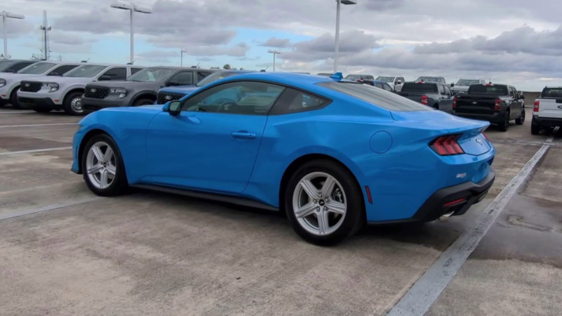 2026 Grabber Blue Metallic Ford Mustang EcoBoost RWD Coupe