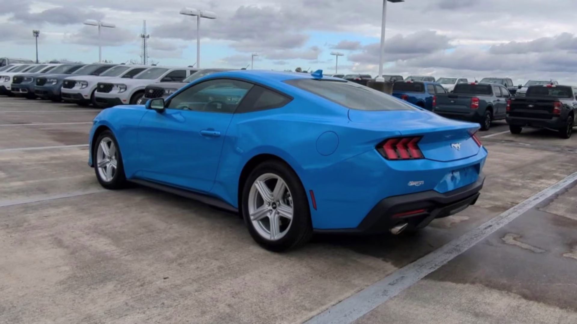2026 Grabber Blue Metallic Ford Mustang EcoBoost RWD Coupe