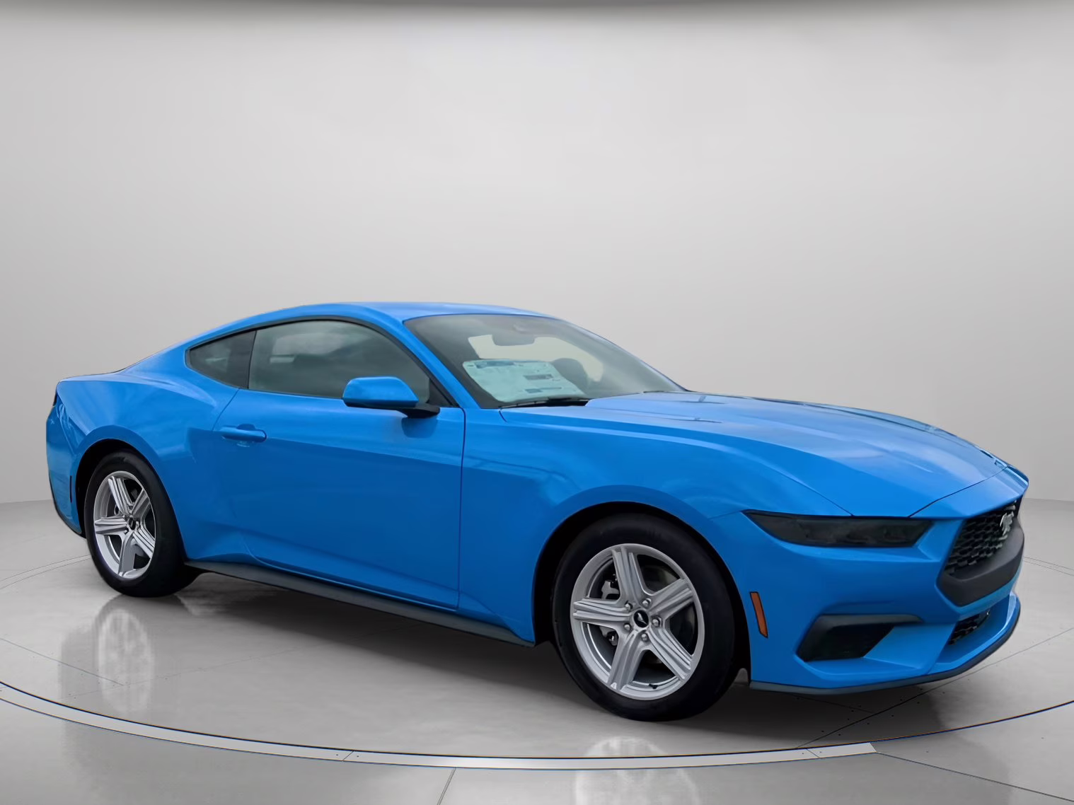 2026 Grabber Blue Metallic Ford Mustang EcoBoost RWD Coupe