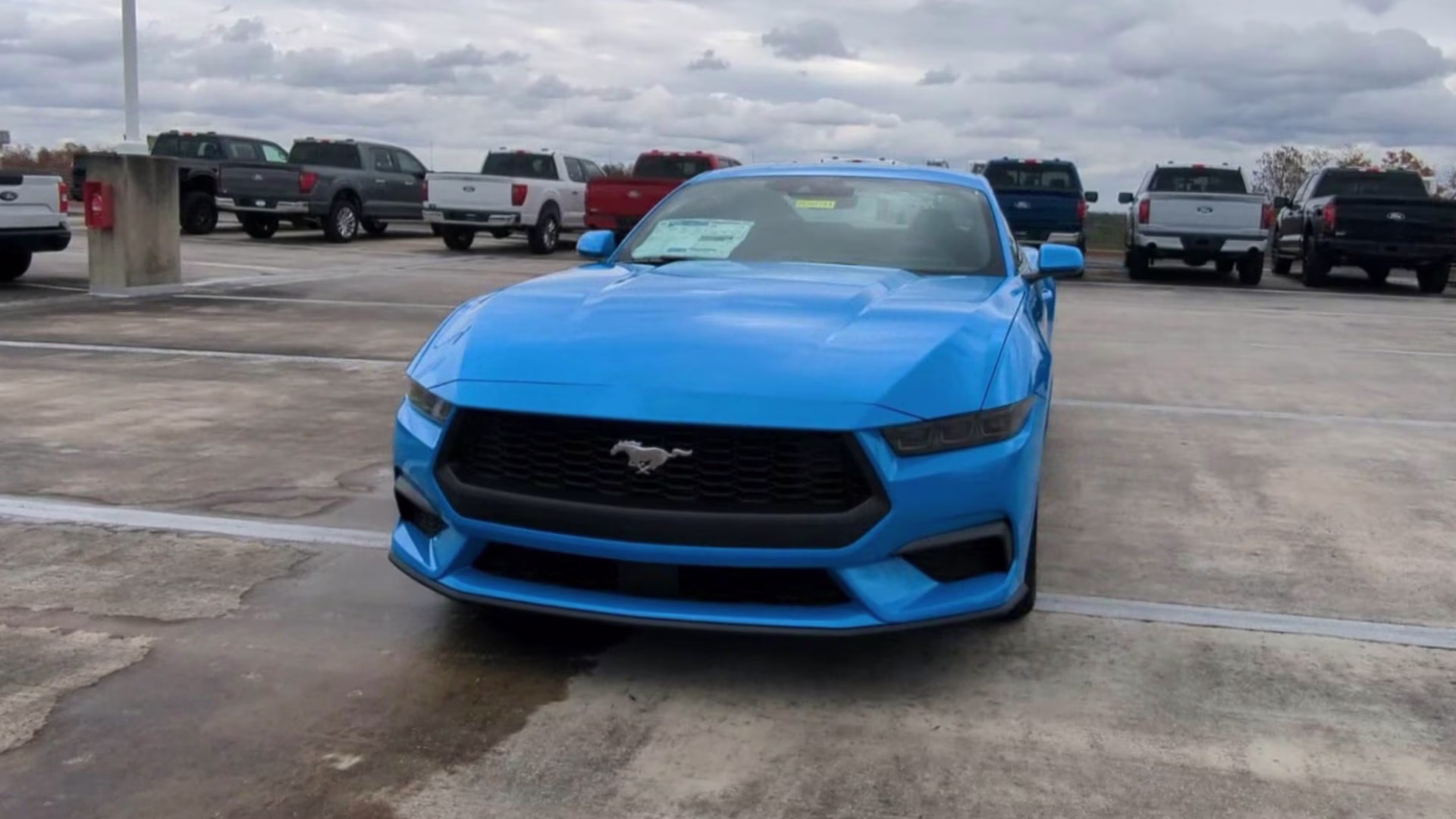 2026 Grabber Blue Metallic Ford Mustang EcoBoost RWD Coupe