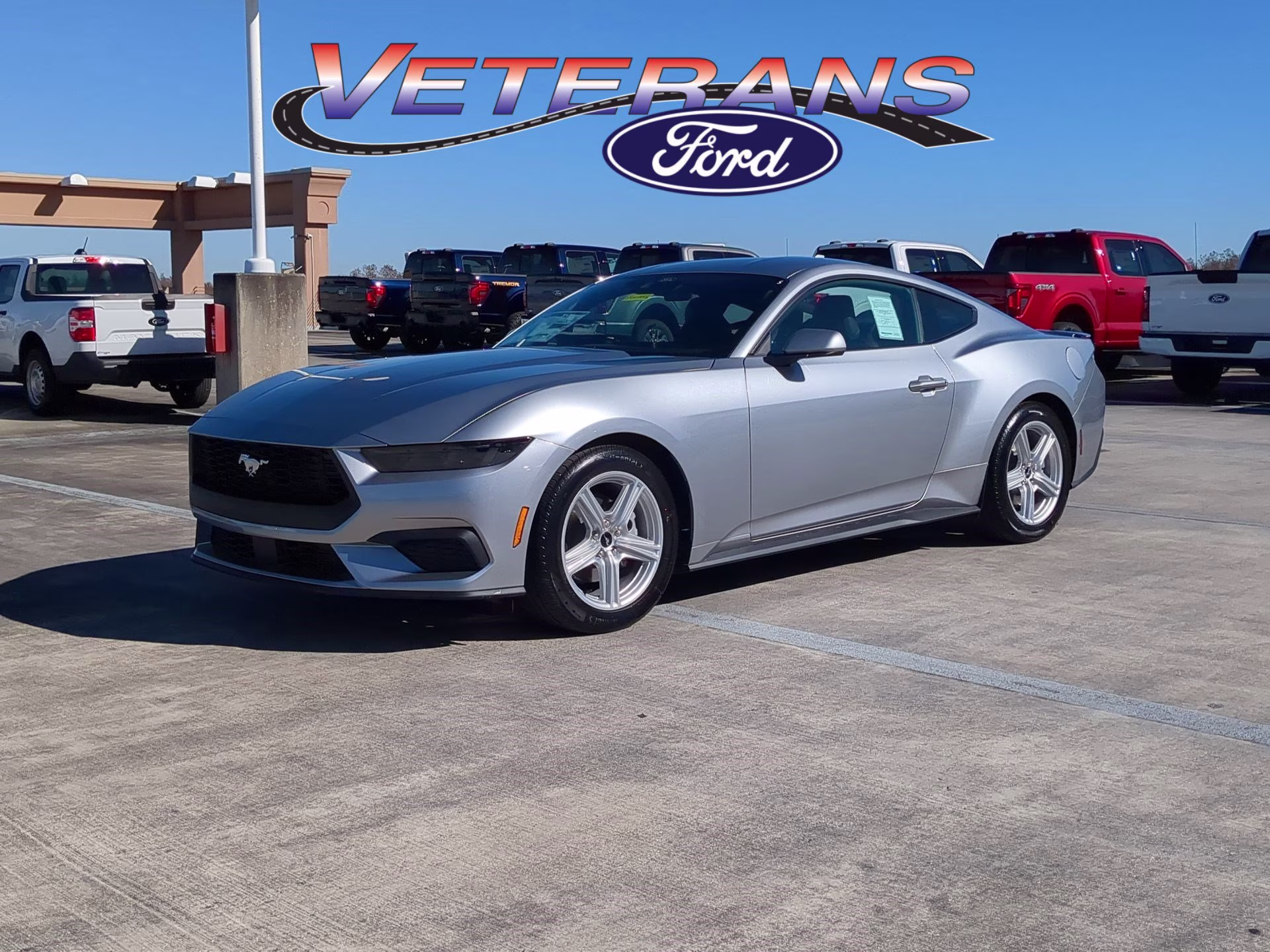 2026 Iconic Silver Metallic Ford Mustang EcoBoost Premium RWD Coupe