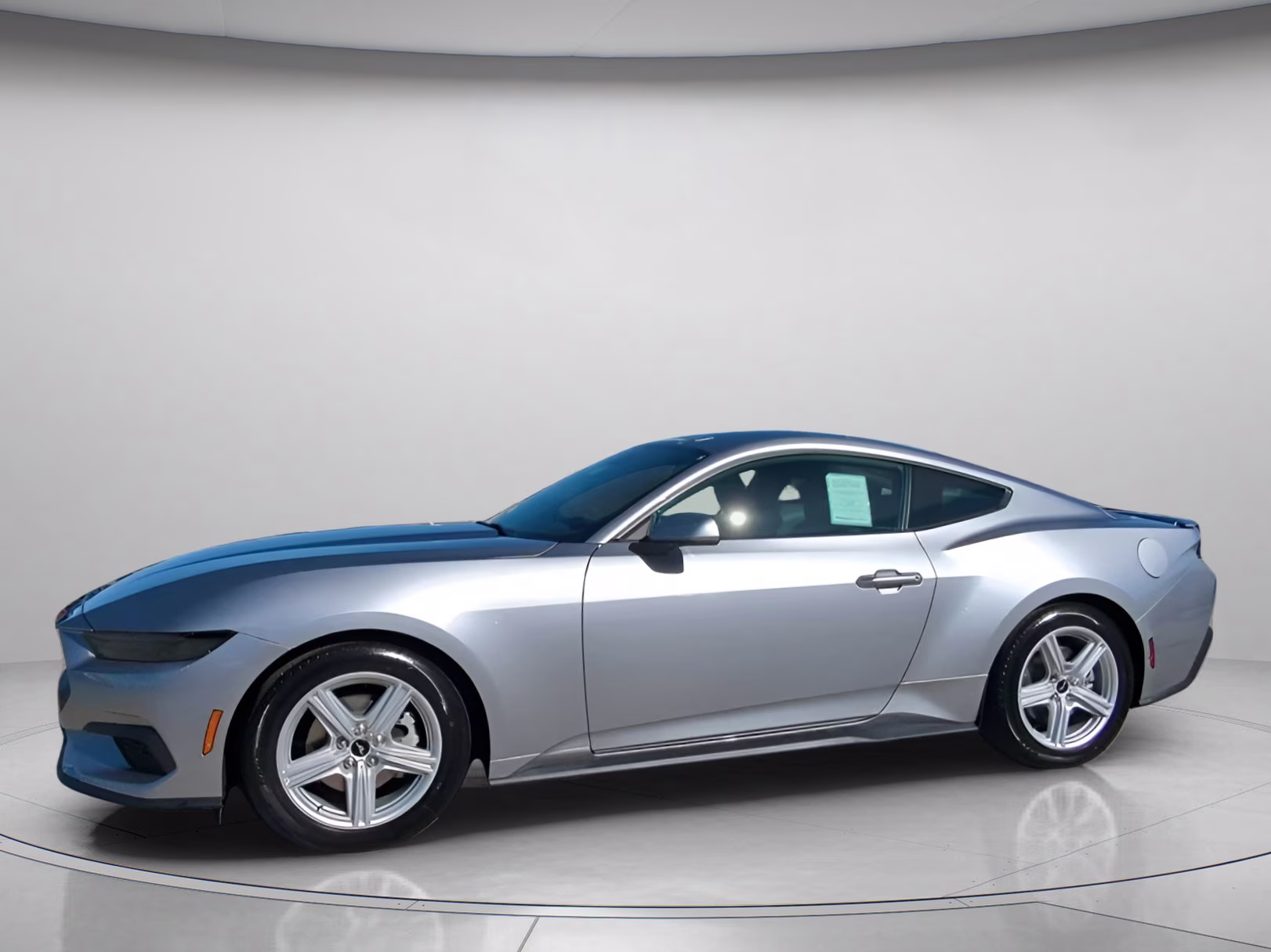 2026 Iconic Silver Metallic Ford Mustang EcoBoost Premium RWD Coupe