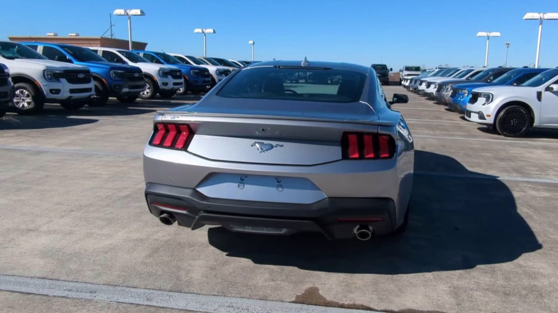 2026 Iconic Silver Metallic Ford Mustang EcoBoost Premium RWD Coupe