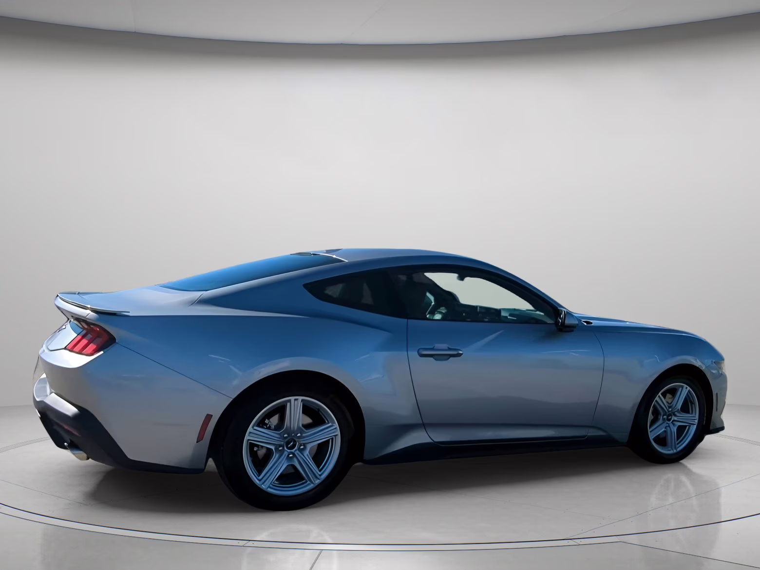 2026 Iconic Silver Metallic Ford Mustang EcoBoost Premium RWD Coupe