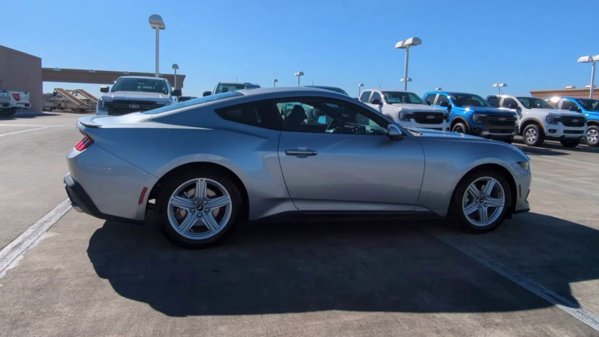 2026 Iconic Silver Metallic Ford Mustang EcoBoost Premium RWD Coupe
