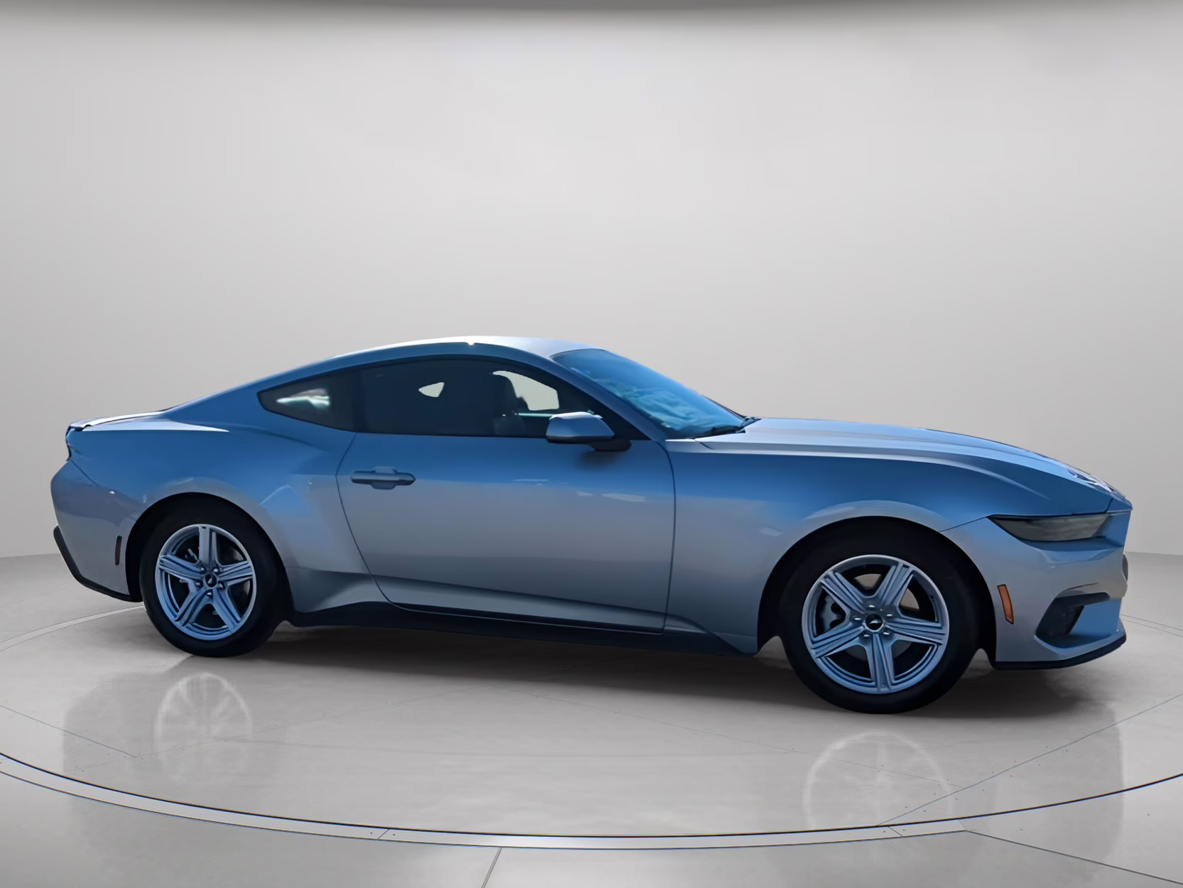 2026 Iconic Silver Metallic Ford Mustang EcoBoost Premium RWD Coupe