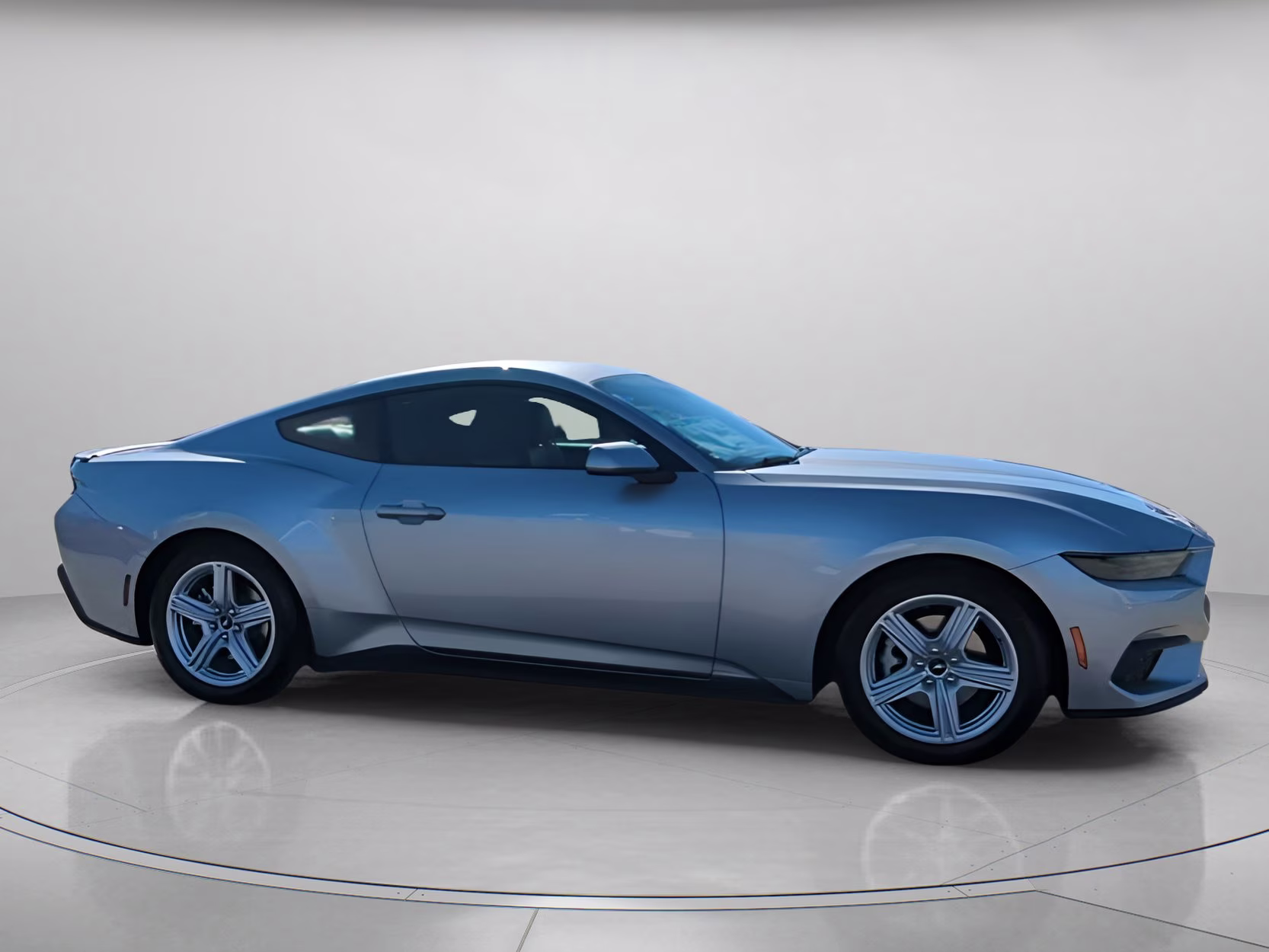 2026 Iconic Silver Metallic Ford Mustang EcoBoost Premium RWD Coupe