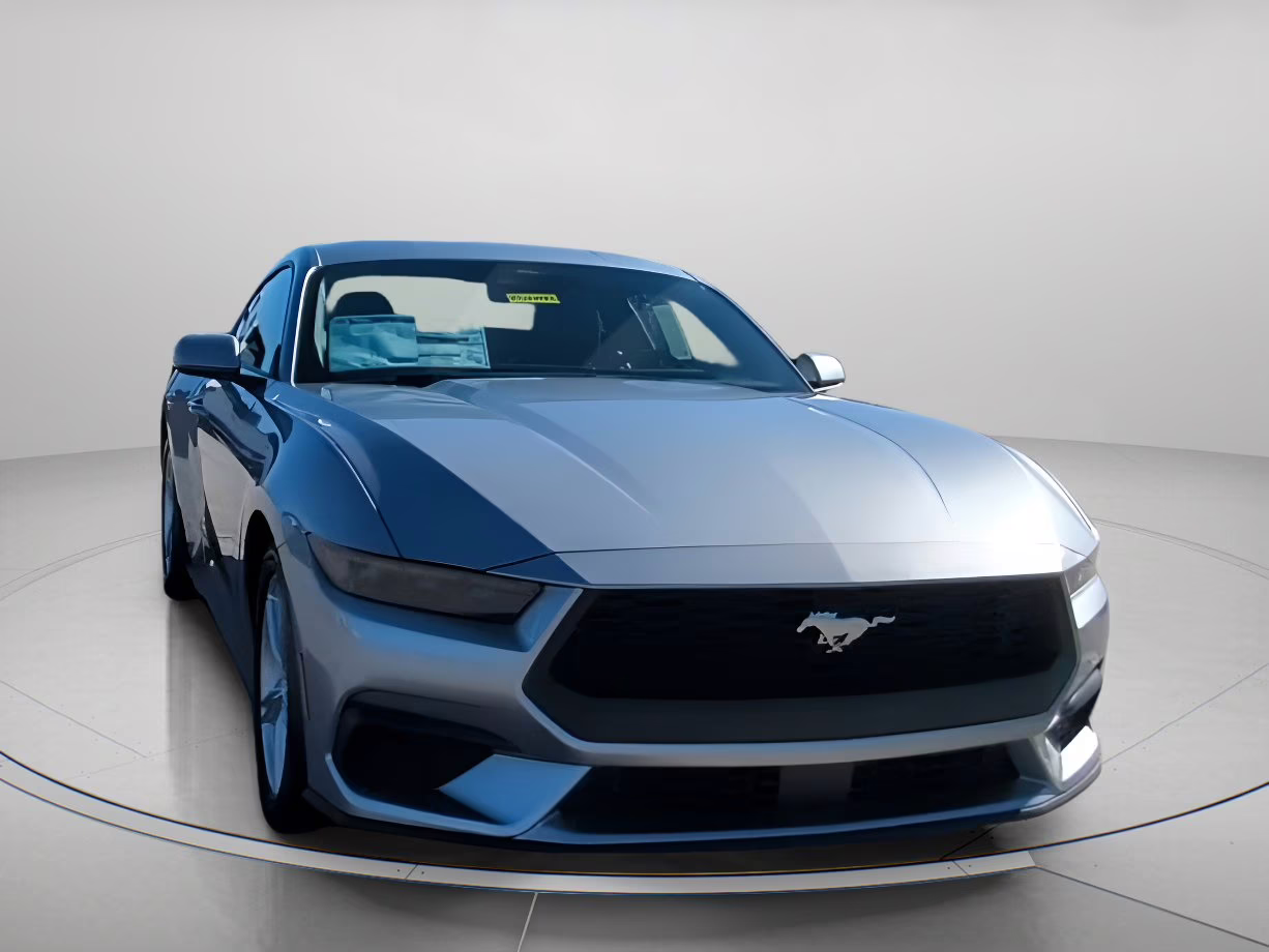 2026 Iconic Silver Metallic Ford Mustang EcoBoost Premium RWD Coupe
