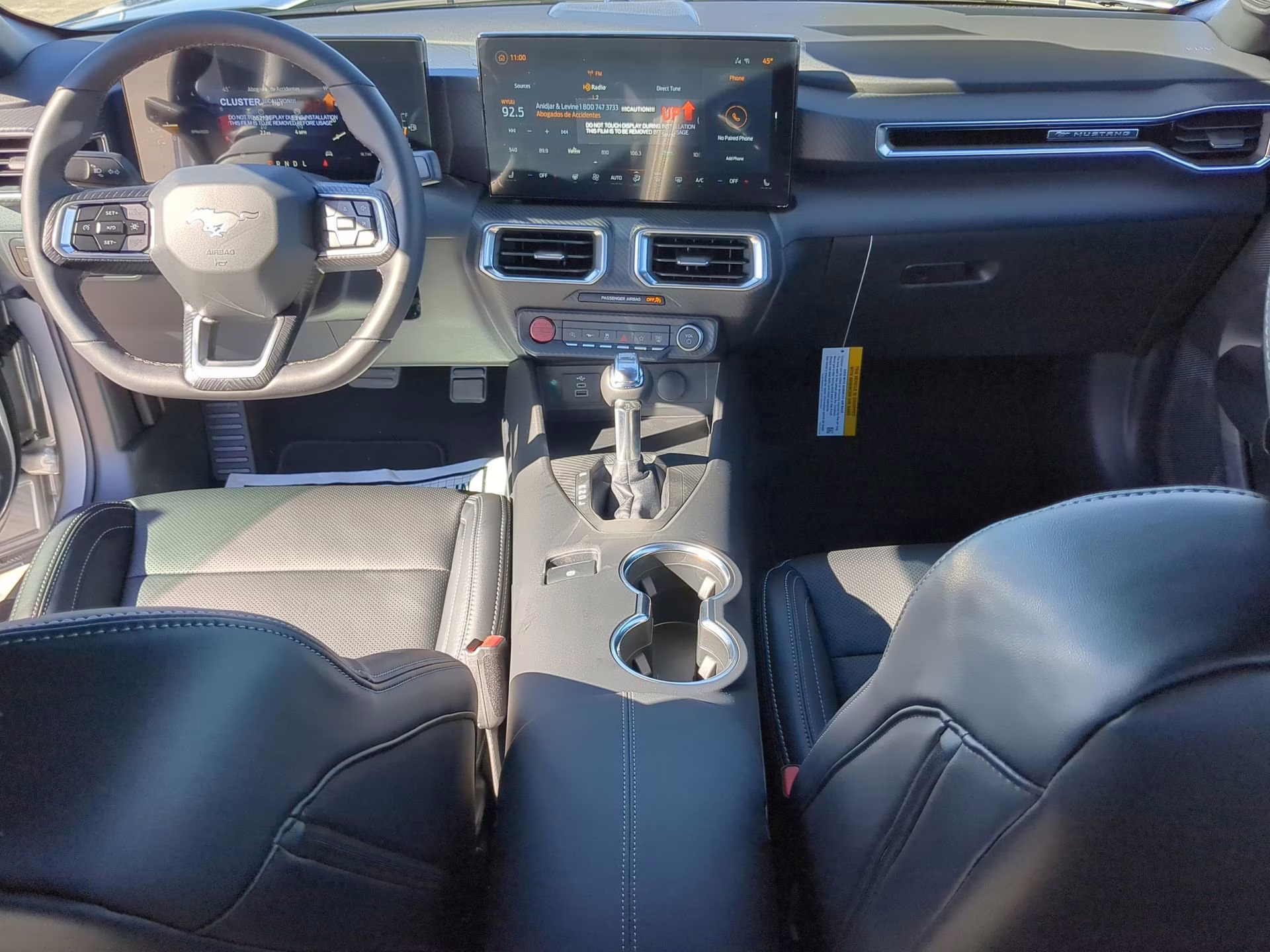 2026 Iconic Silver Metallic Ford Mustang EcoBoost Premium RWD Coupe