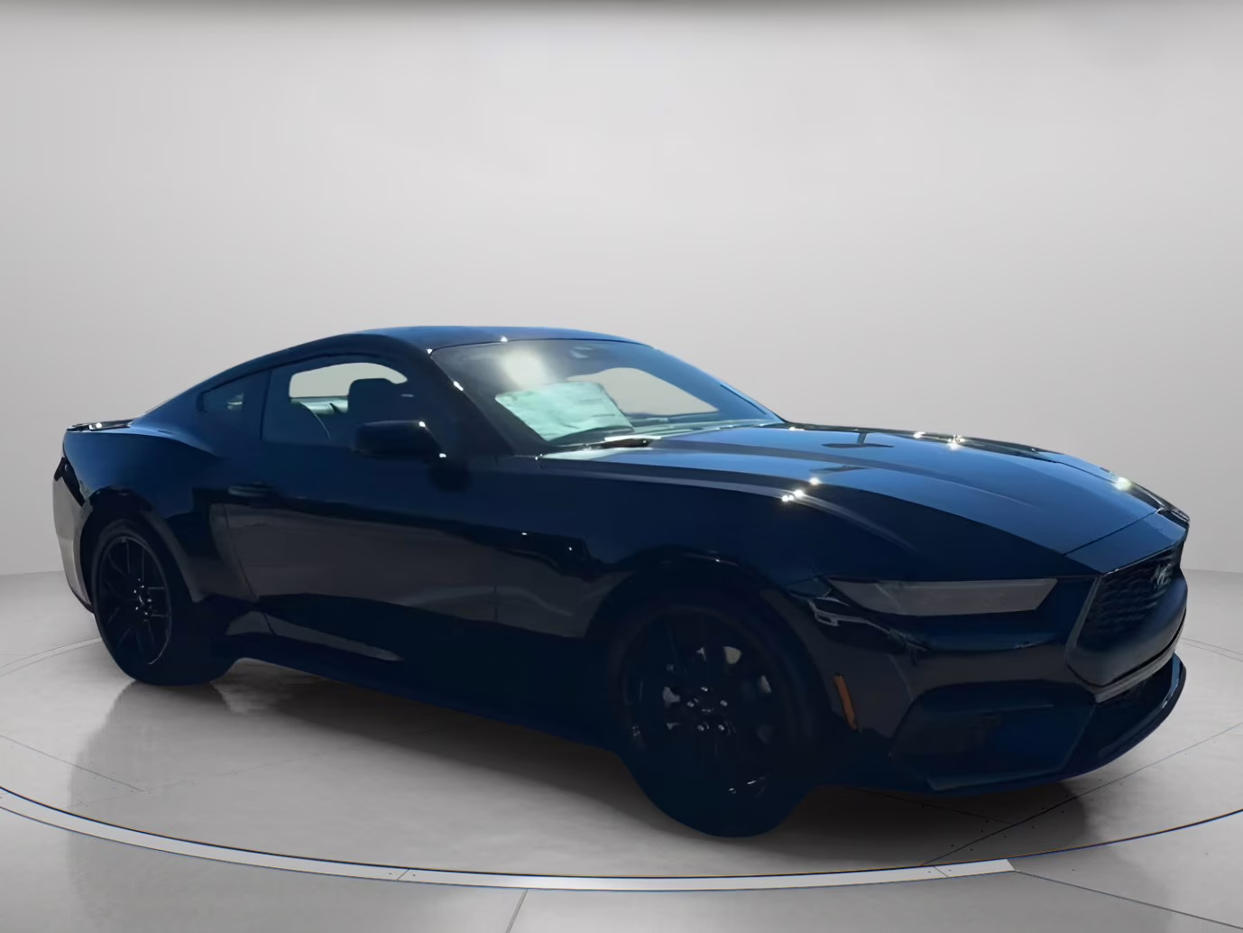 2026 Shadow Black Ford Mustang EcoBoost RWD Coupe