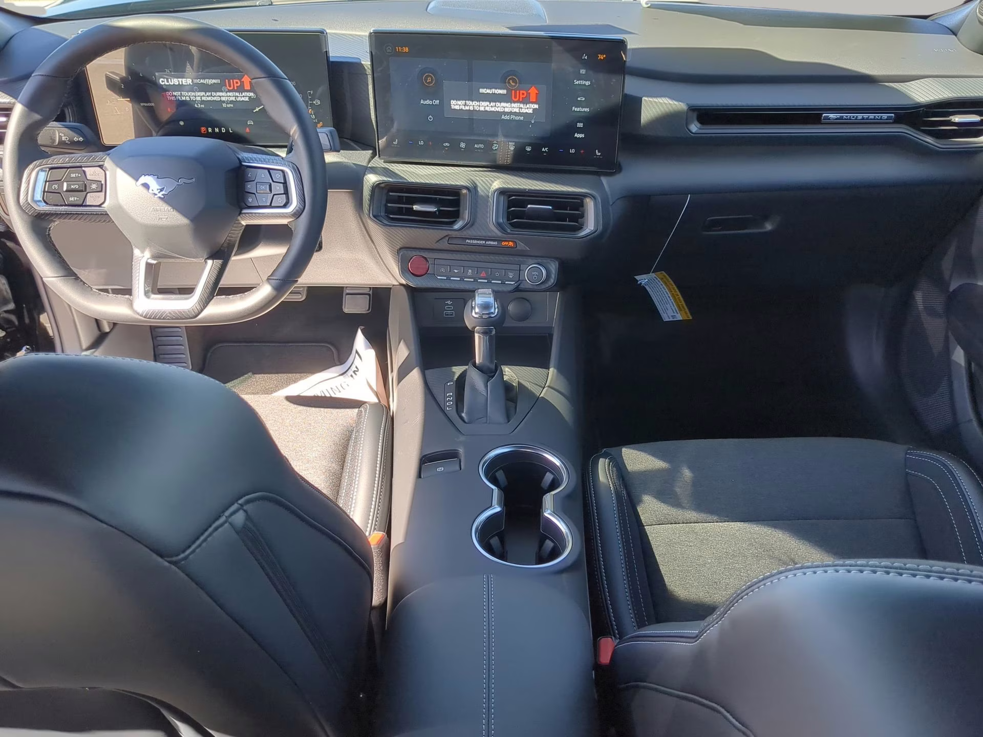 2026 Shadow Black Ford Mustang EcoBoost RWD Coupe