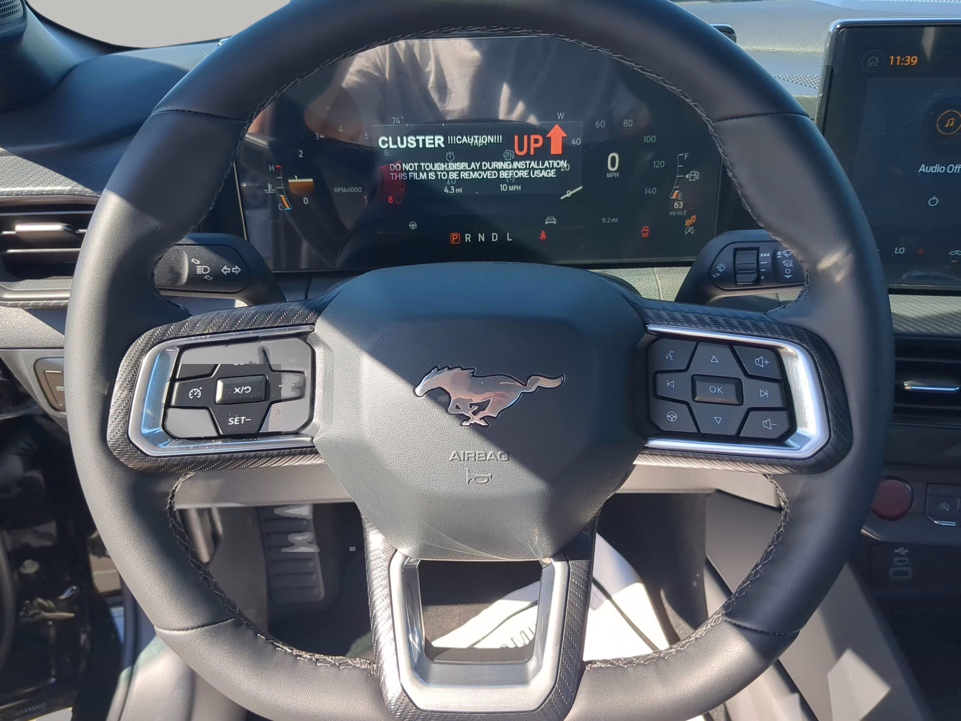 2026 Shadow Black Ford Mustang EcoBoost RWD Coupe