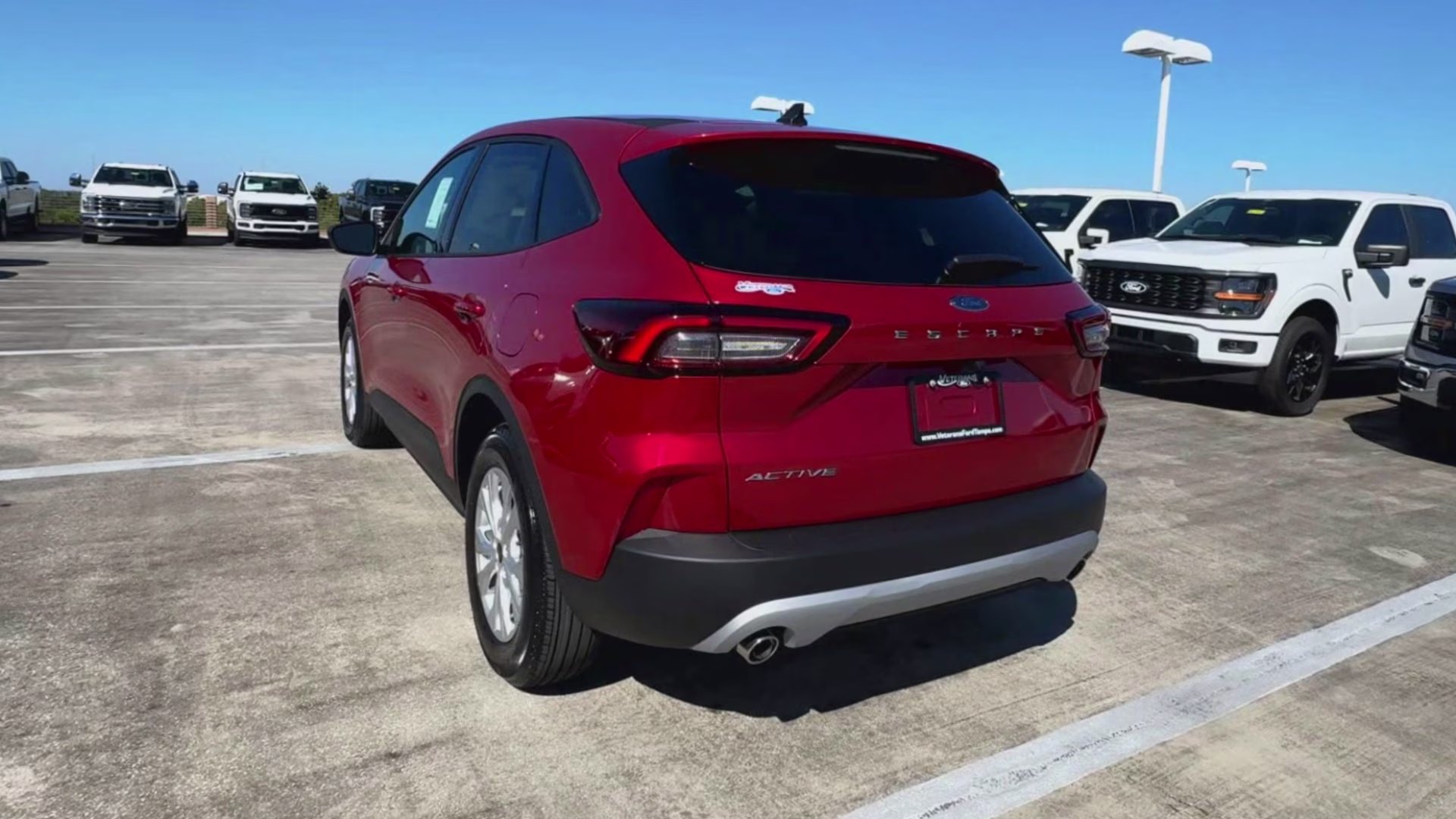 2026 Rapid Red Metallic Tinted Clearcoat Ford Escape Active FWD SUV