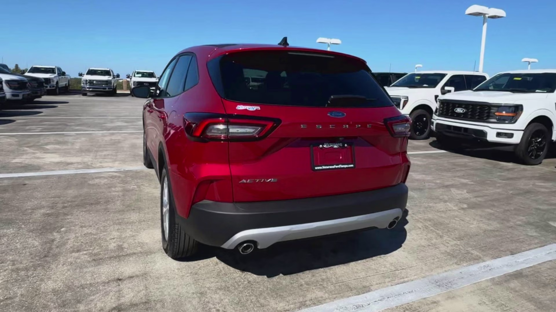 2026 Rapid Red Metallic Tinted Clearcoat Ford Escape Active FWD SUV