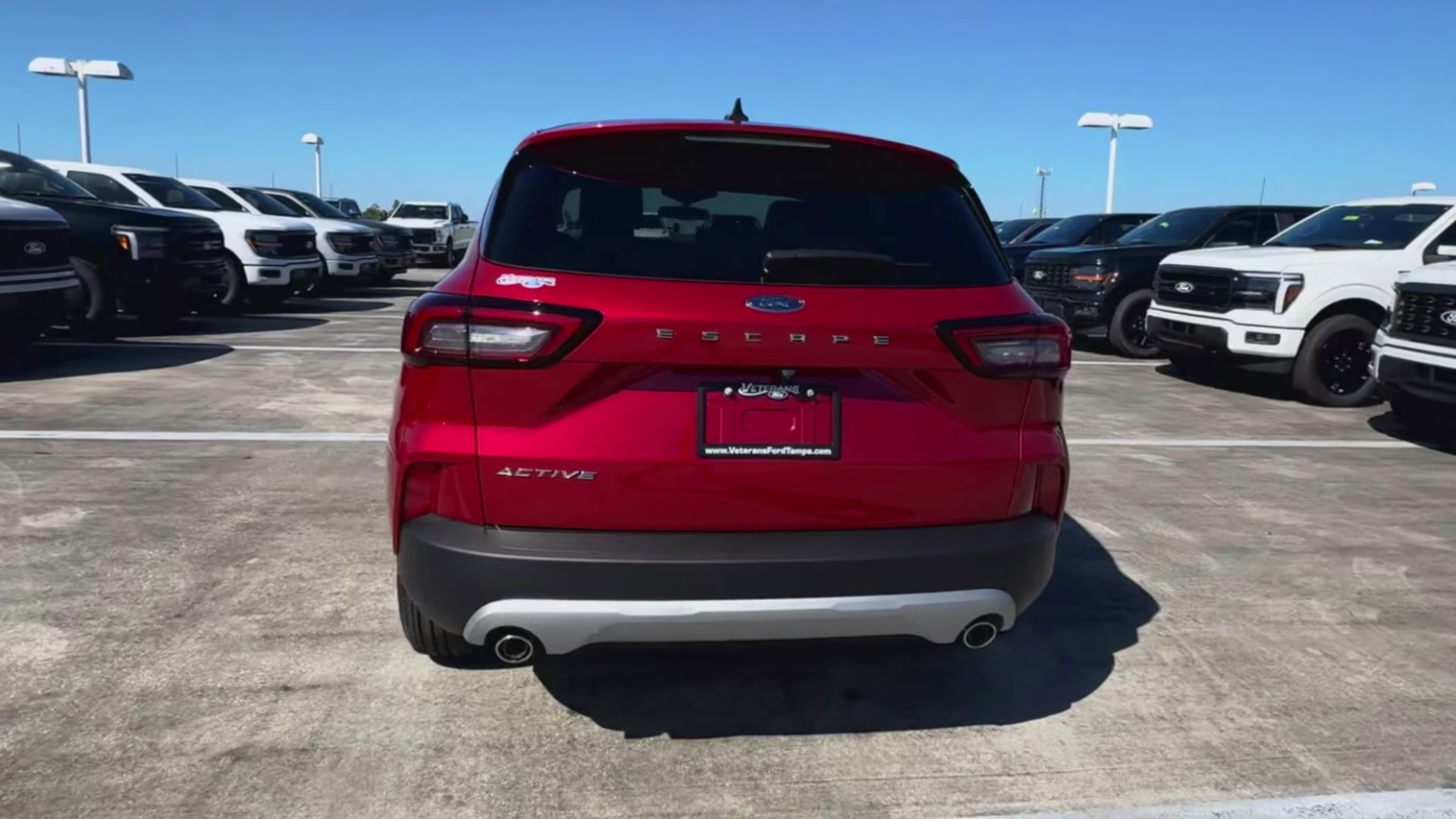 2026 Rapid Red Metallic Tinted Clearcoat Ford Escape Active FWD SUV