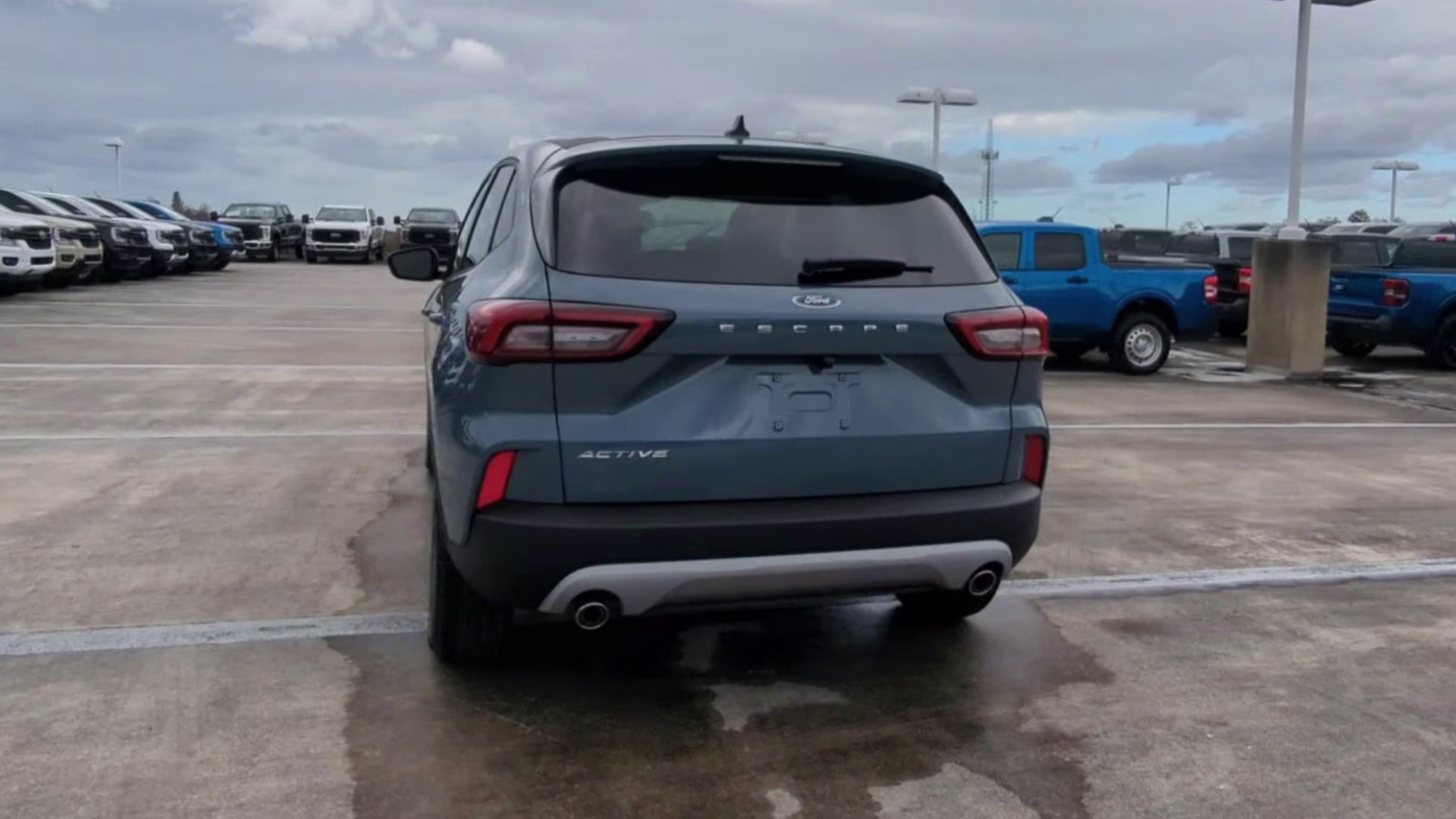 2026 Vapor Blue Metallic Ford Escape Active FWD SUV