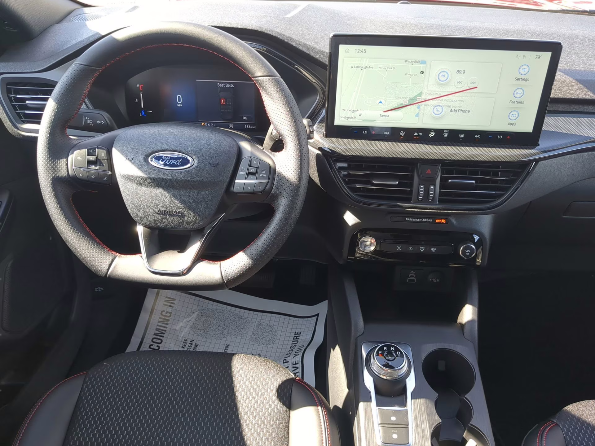 2026 Rapid Red Metallic Tinted Clearcoat Ford Escape ST-Line FWD SUV