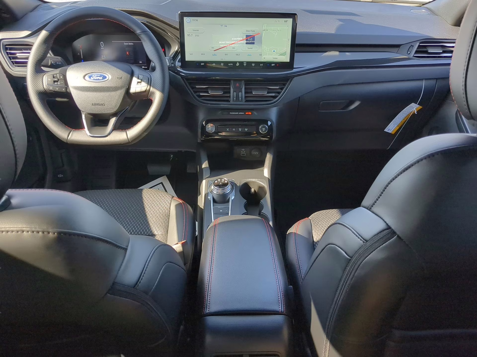 2026 Star White Metallic Tri-Coat Ford Escape ST-Line FWD SUV