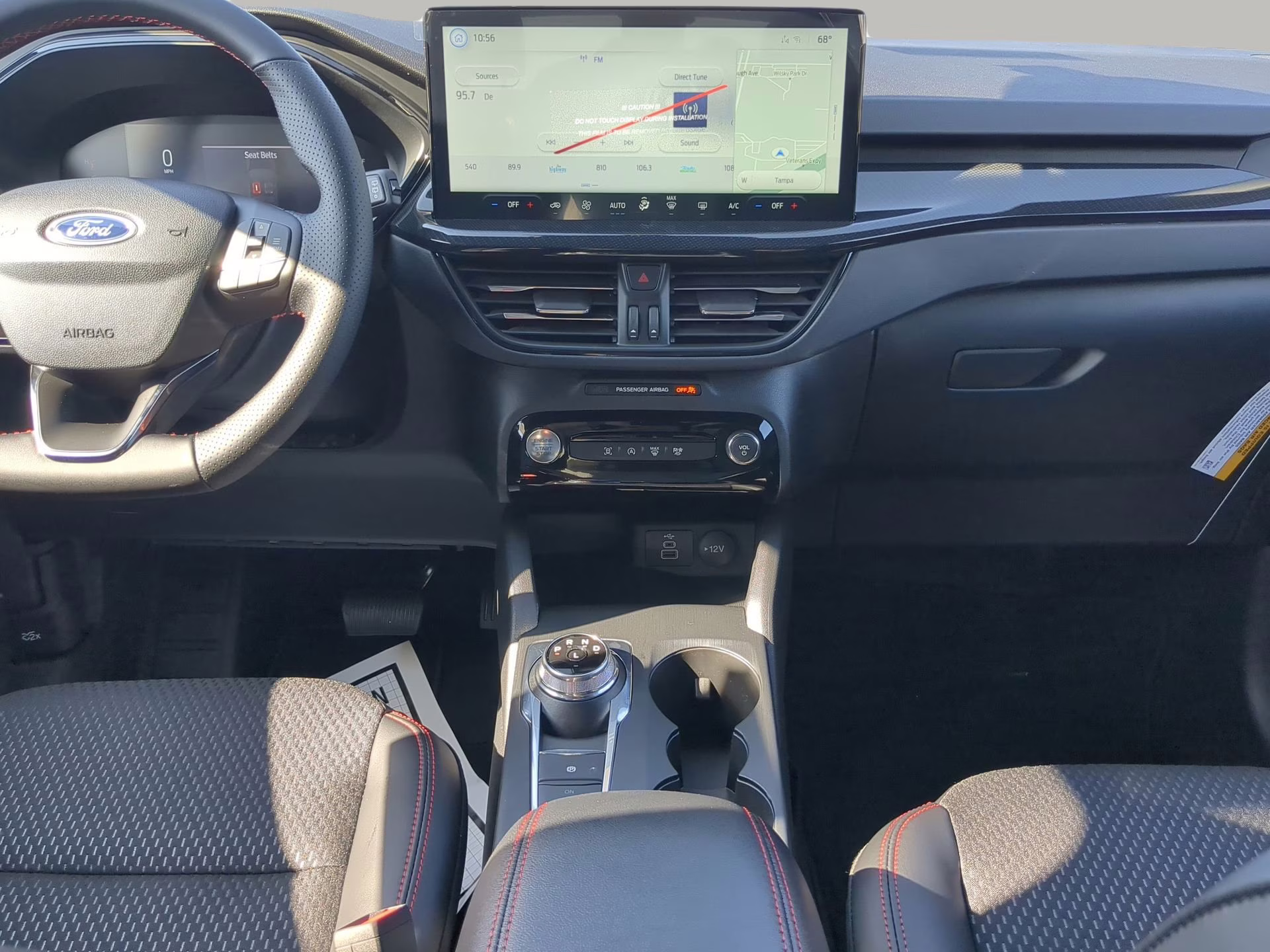 2026 Star White Metallic Tri-Coat Ford Escape ST-Line FWD SUV