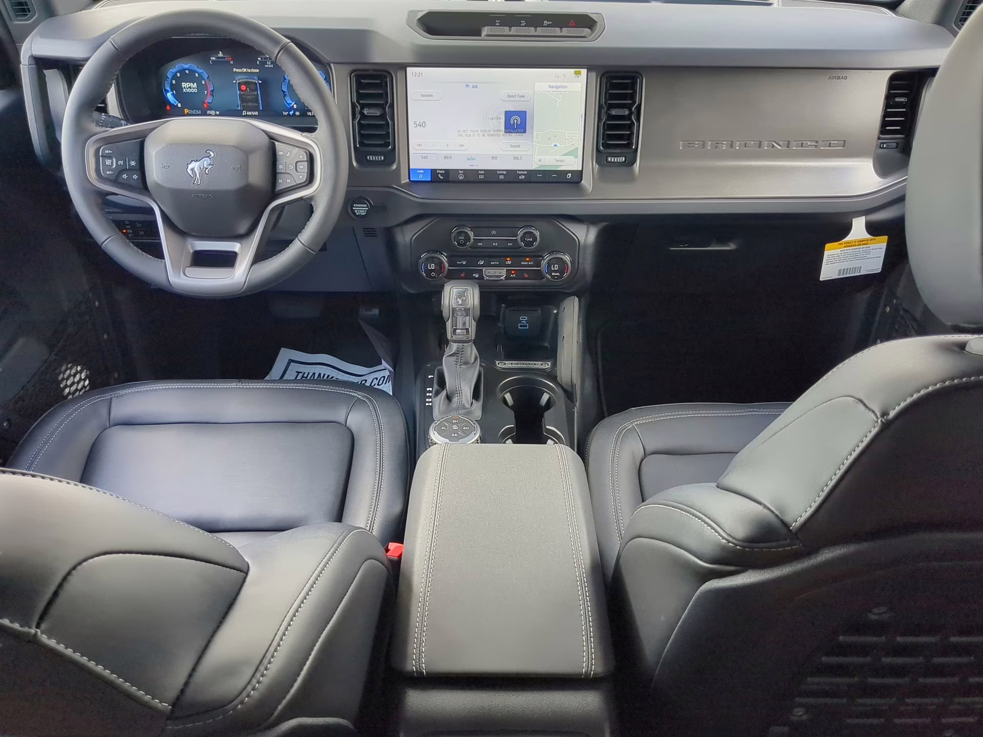 2025 Oxford White Ford Bronco Big Bend 4X4 Convertible