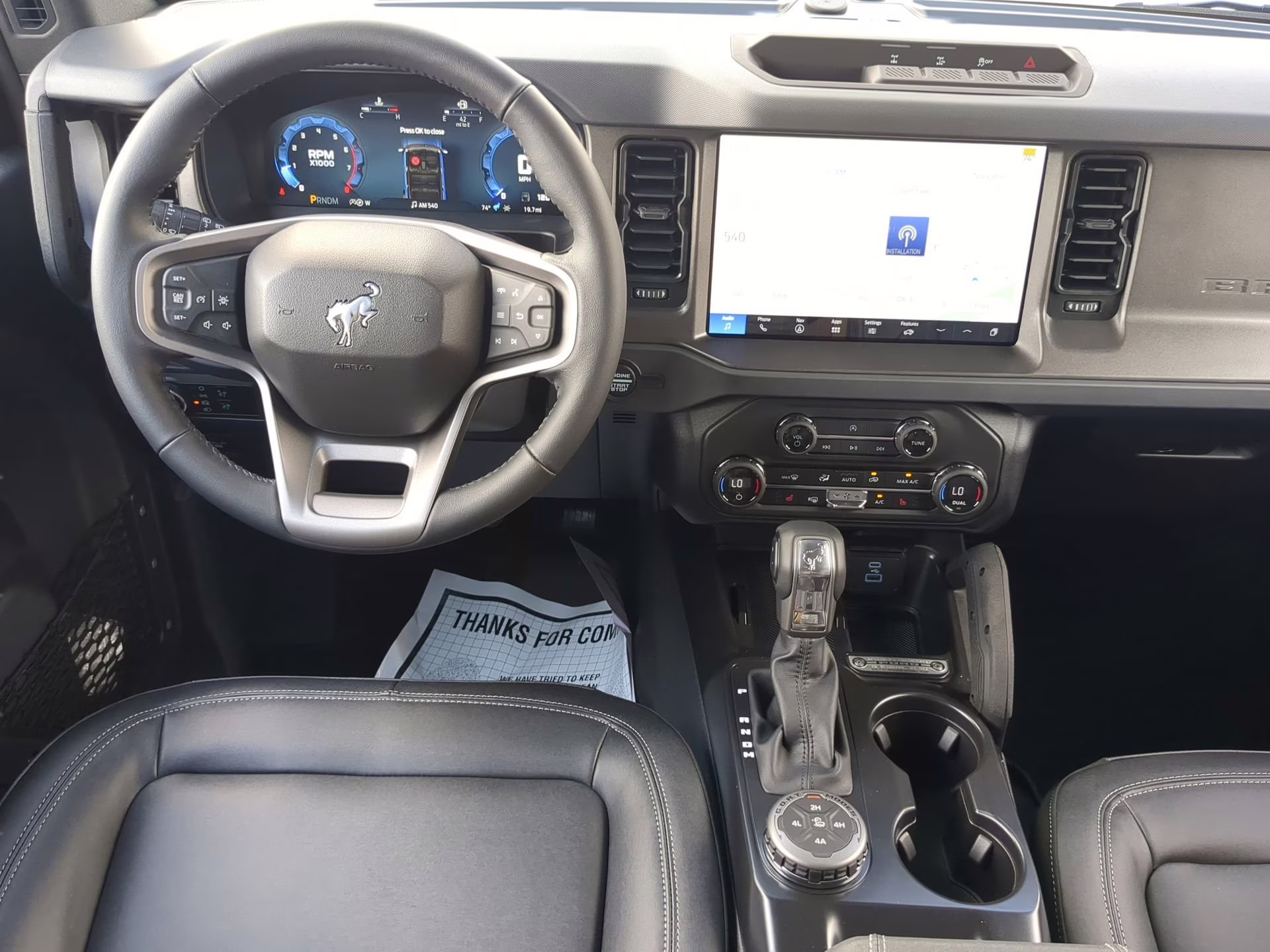 2025 Oxford White Ford Bronco Big Bend 4X4 Convertible